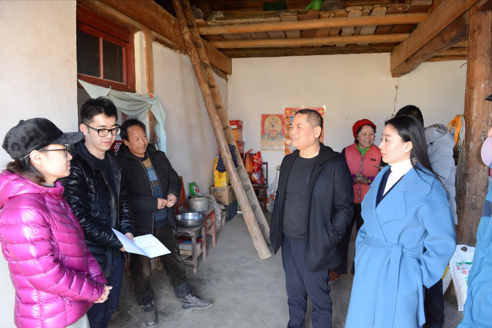 集团公司辅导赴太白县驻村助扶点走访慰问