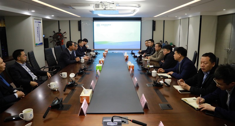 商洛市县当局一行到yl6809永利集团互换座谈｜熊良虎出席