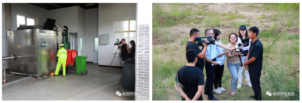 中省媒体采访团到yl6809永利集团陕北片区沉点项目集中采访