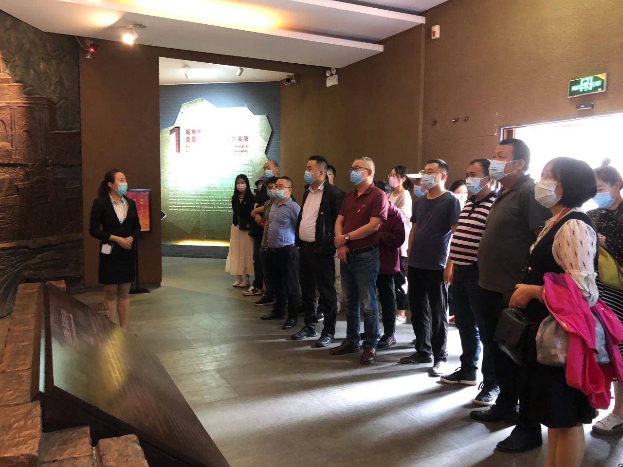 水环境公司党支部赴西安事件留想馆发展“倡清廉、践使命”主题党日活动