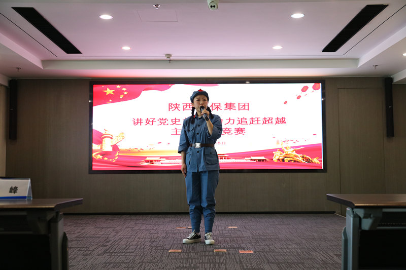 yl6809永利集团进杏装讲好党史故事·助力追赶超过”主题演讲较量活动