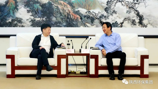 熊良虎拜会西咸新区党工委书记杨仁华