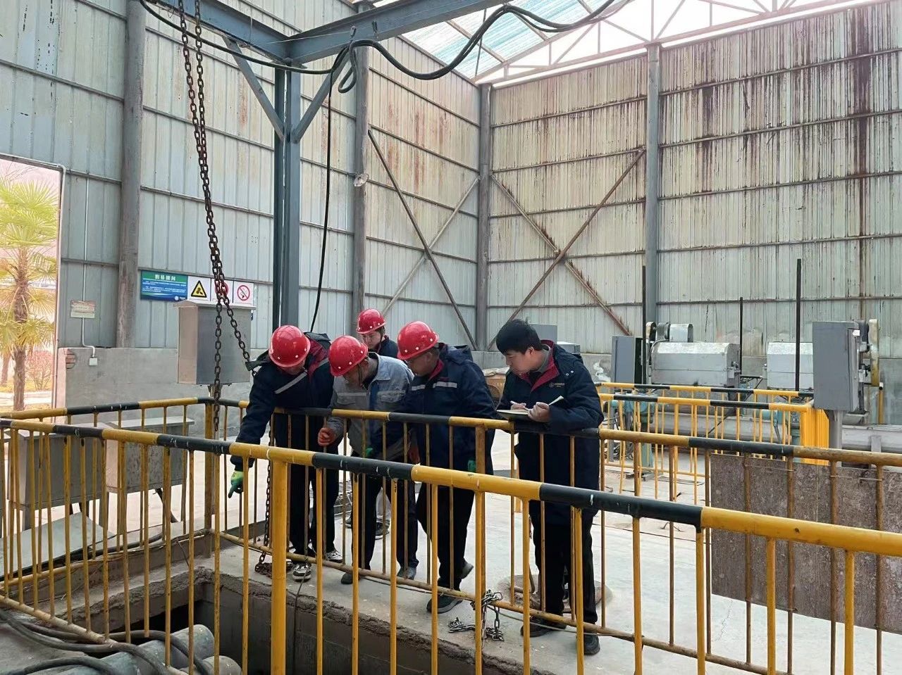 山阳公司发展春节前安全出产专项查抄